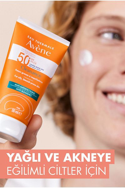 Avene Solaire Cleanance SPF 50+ Sunscreen - Oily and Acne Prone, 2 x 50 ml