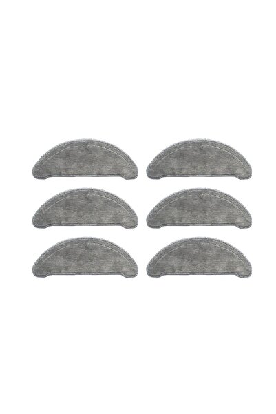 ekayonline Roidmi Eve Plus - Συσκευασία με 6 συμβατά υφάσματα για ηλεκτρική σκούπα ρομπότ