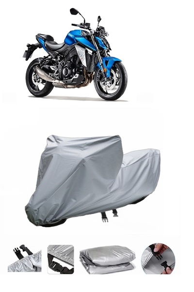 BODYGARD حقيبة خلفية فائقة السماكة للدراجات النارية متوافقة مع سوزوكي جي إس إ...