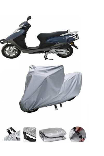 BODYGARD Abush Speedy 125i - مشمع دراجة نارية سميك للغاية وحقيبة خلفية