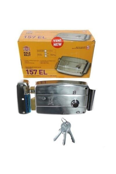 Kale Kilit Kale 157 Electric Lock with Handle (Saten) 157El