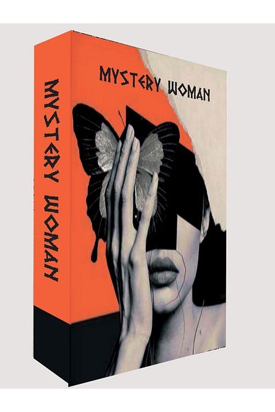 herseystore 299 MYSTERY WOMAN - Decorative Book Box