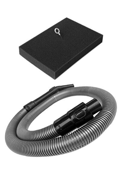 optream Karaca Vantuz 7 Gold - مكنسة كهربائية وخرطوم وفلتر إسفنجي متوافق