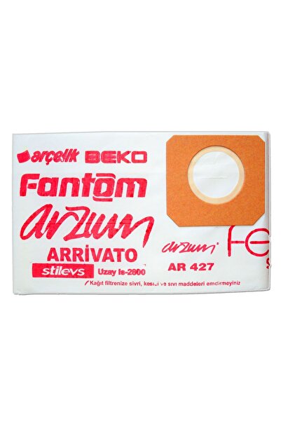 Marketto Fantom Ecologic Wf 4800 - 30 τεμάχια χάρτινες σακούλες σκόνης για ηλεκτρική σκούπα