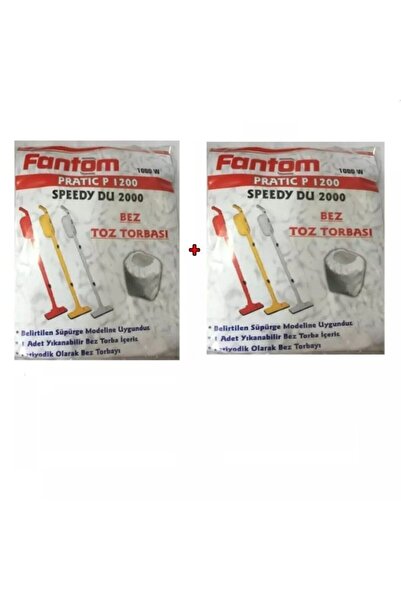 Marketto Fantom Uyumlu Pratik Toz Torbası  P 1200 2 Adet
