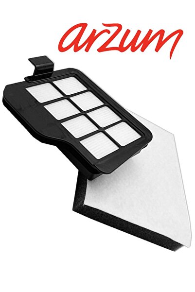 optream مجموعة متوافقة مع Arzum AR 4060-AR 4092 مكونة من 3 قطع Hepa وفلتر إسف...