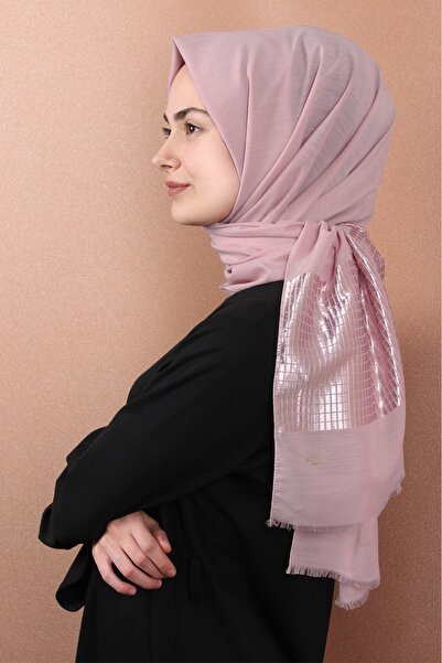 Eşarppark Elegance Şal 2802-8 Açık Pembe