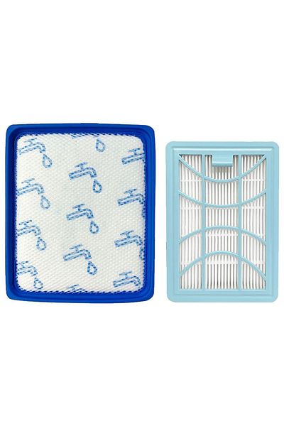 optream Philips Fc 9750/07 - 2-piece Compatible Hepa and Chamber Filter Set