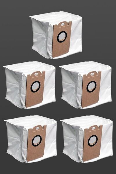 optream Miwhole M9 mini - 5 أكياس غبار للمكنسة الكهربائية الروبوتية، قماش متوافق