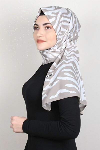 Cardion Medine Desenli Şal 1840-43 Zebra Taş