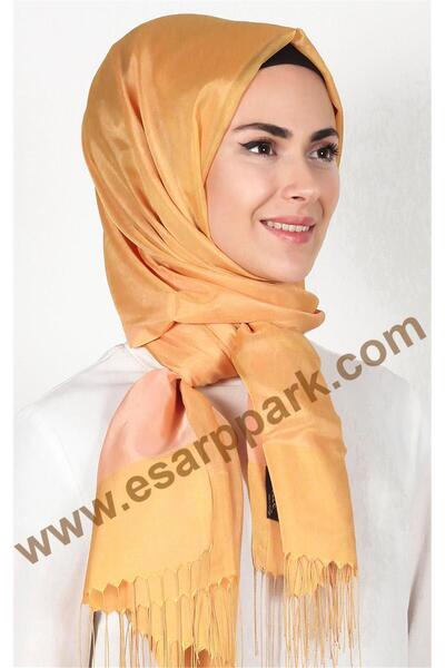 Eşarppark Prenses Tül Şal 2808-8 Somon