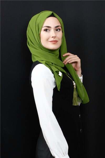 Eşarppark Tesettür Püsküllü Şal 1241-8