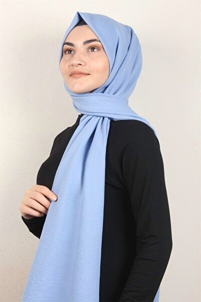 Eşarppark Prime Pamuk Şal 5501-36 Bebe Mavisi