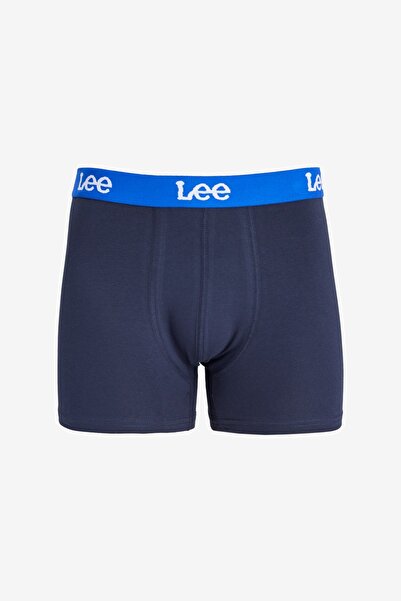 Lee Pamuklu Lacivert Boxer
