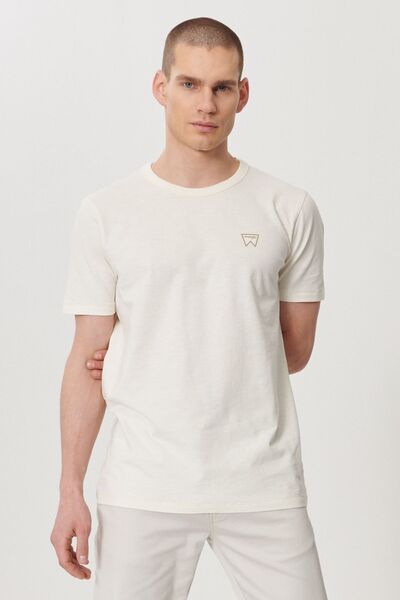 WRANGLER Regular Fit Normal Kesim Sıfır Yaka %100 Pamuk Logolu Tişört