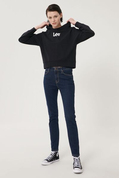 Lee Scarlett High Skinny Fit Denim Esnek Jean Kot Pantolon