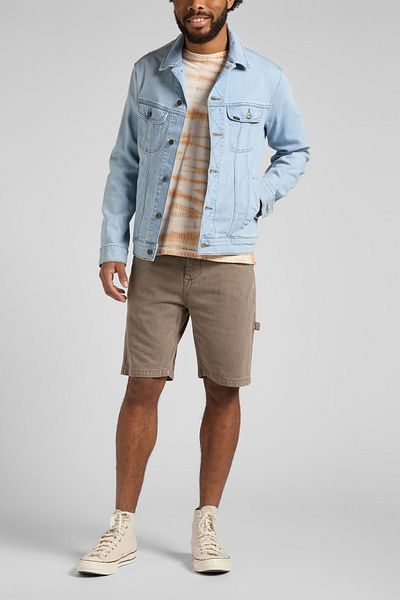 Lee Regular Fit Bequem geschnittene, flexible Rider-Jeansjacke