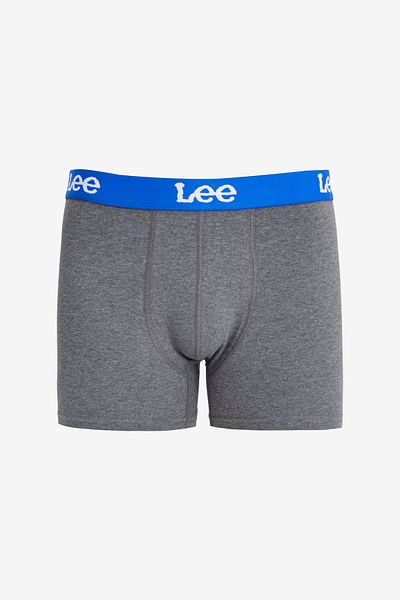 Lee Regular Fit Κανονική κοπή Γκρι βαμβακερό εύκαμπτο μπόξερ