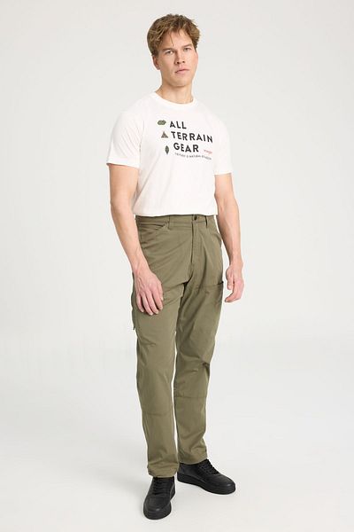 WRANGLER All Terrain Gear by Wrangler Regular Fit Regular Cut Normal Waist Green Jogger Pants