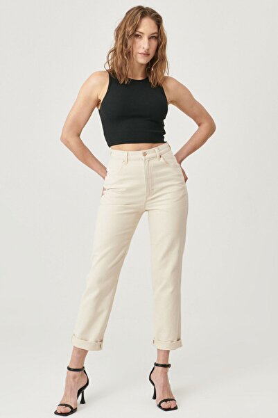 WRANGLER Wild West Straight %100 Pamuk Yüksek Bel Jean Pantolon