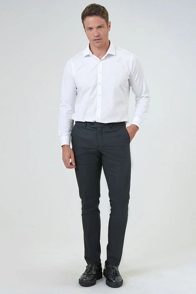 SÜVARİ Παντελόνι Dobby Slim Fit