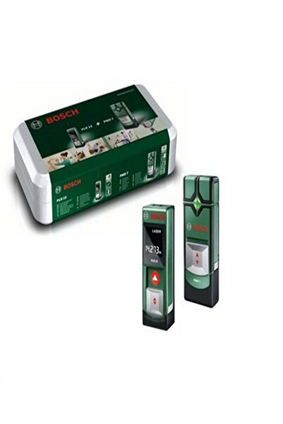 Bosch PLR 15 Lazer Metre + Bosch PMD 7 Duvar Tarama Dedektörü