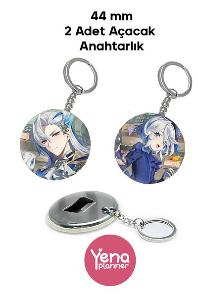 Yenaplanner Ornament pentru geantă Genshin Impact