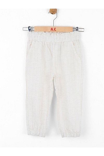 NK Girls' Cotton Linen Artemis Trousers