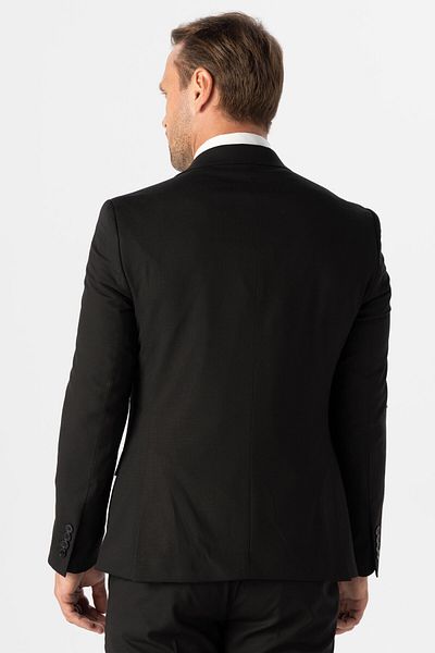 SÜVARİ 6 Drop Plus Size Striped Patterned Suit - Regular Fit