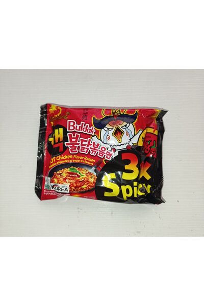 samyang buldak Hot Chiken 3x Spicy noodle (HELAL SERTİFİKALI)