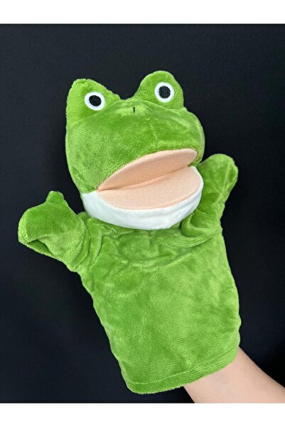 Rubi Plush Donkey Elephant Frog Crocodile Giraffe Lamb Cow Duck Toy Hand Puppet - Moving Mouth