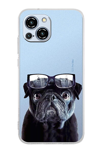 PrintiFy Dog 3 Camera Protection Transparent Case Compatible with Reeder S23 Pro Max