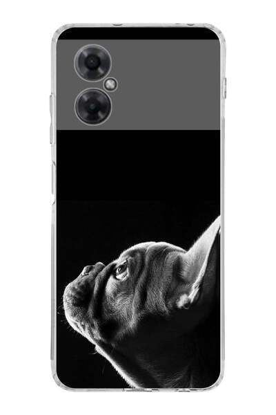 PrintiFy Dog 1 Camera Protected Transparent Case Compatible with Redmi Note 11