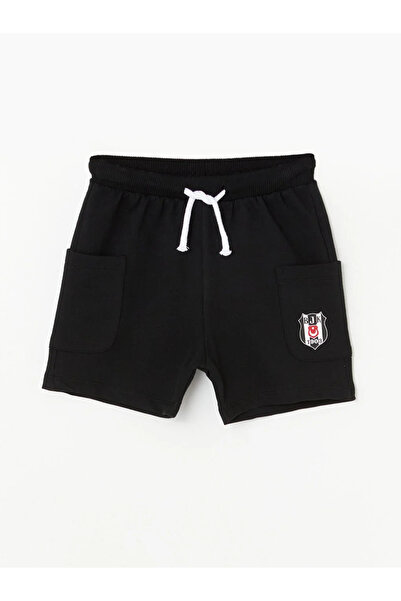 LC Waikiki LCW baby Beli Lastikli Beşiktaş Baskılı Erkek Bebek Şort İMREX GLOBAL