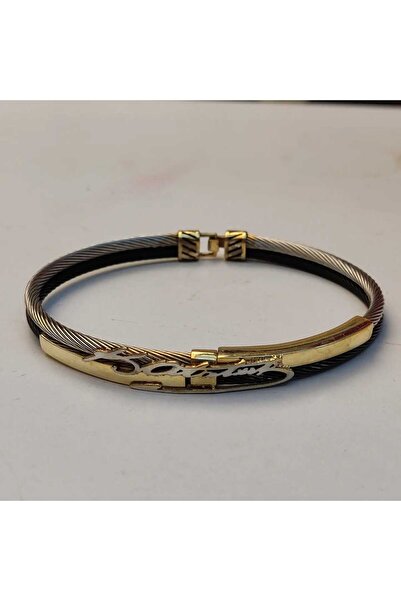 Frost Jewellry Mustafa Kemal Atatürk İmzalı Çelik Ve Gümüş Bileklik