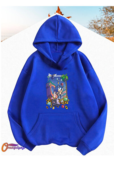 oneagılyazı Sonic Kids Sweatshirt Hoodie