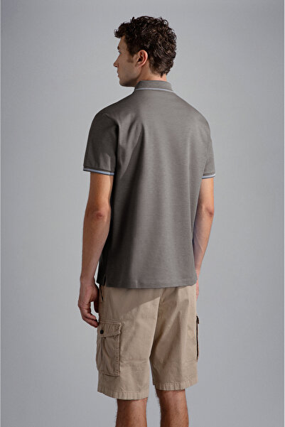 PAUL&SHARK قميص رجالي محبوك C.Wقطن