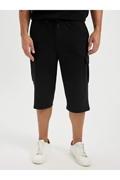 Genel Markalar Eşofman Alt Kargo Cepli Kapri