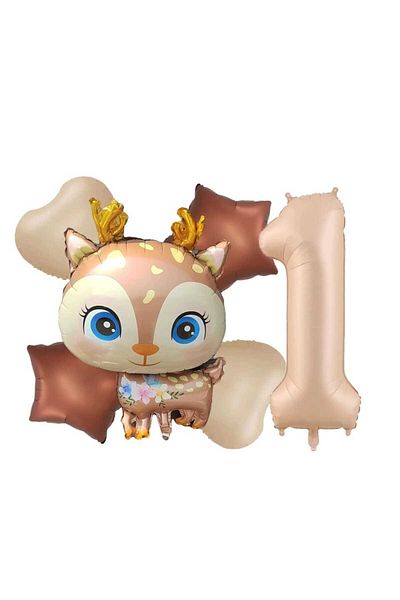 DÜVENCİ TİCARET Birthday Age Party - Celebration with Deer
