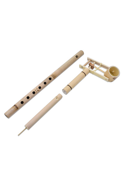 Hedicaret Üçlü Müzik Aleti Çalgı Seti Kaval Kuş Düdüğü Kaynana Zılgıtı