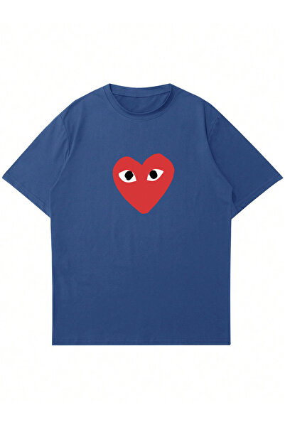 Ginevra Ženska oversize pamučna T-majica sa Garçons printom