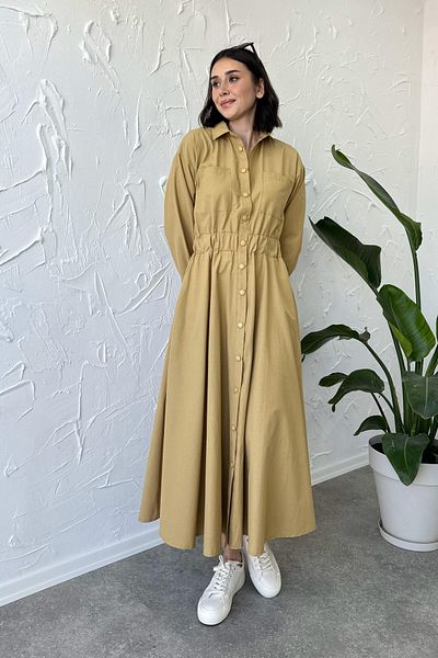 Poliyance Φόρεμα Fat Green Romola
