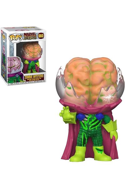 Funko 49124 Pop Figure - Marvel Zombies Mysterio, Multicolor