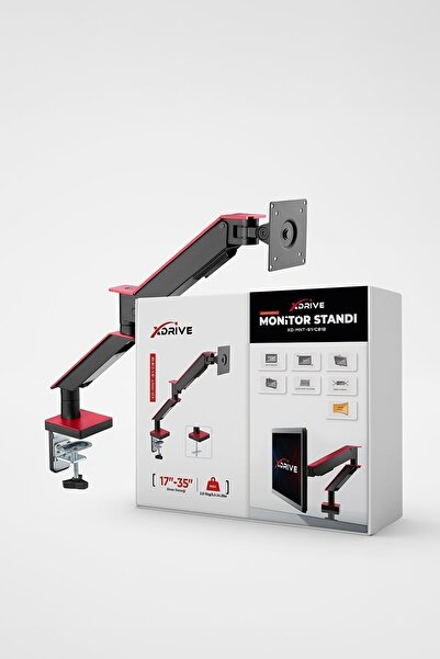 XDrive Mnt-51 Tekli Monitör Standı - Monitör Tutucu - Monitör Aparatı
