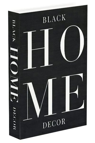 herseystore 561 BLACK HOME - Decorative Book Box