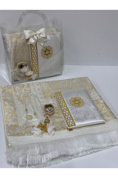 İslami Hediyeler Prayer Rug Set - with Bag