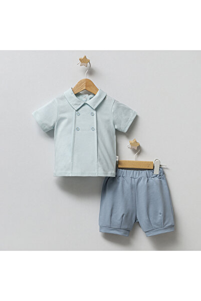 Tongs Baby مجموعة الدب المرقعة المكونة من قطعتين