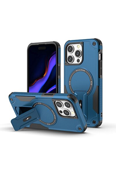 OSG iPhone 13 Pro Uyumlu Kılıf Darbe Emici Şık Tasarım Koruyucu Kamera Çerçev...