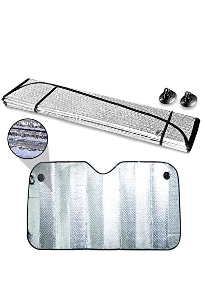 Mega Oto Market Oto Cam Güneşlik Cam Güneşliği Araba Güneş Koruyucu 150cm X 70cm