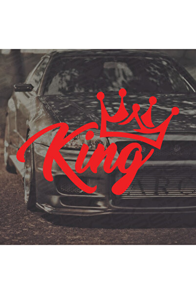 Rex Aksesuar ملصق سيارة King Auto Sticker ملصق حروف نافذة السيارة